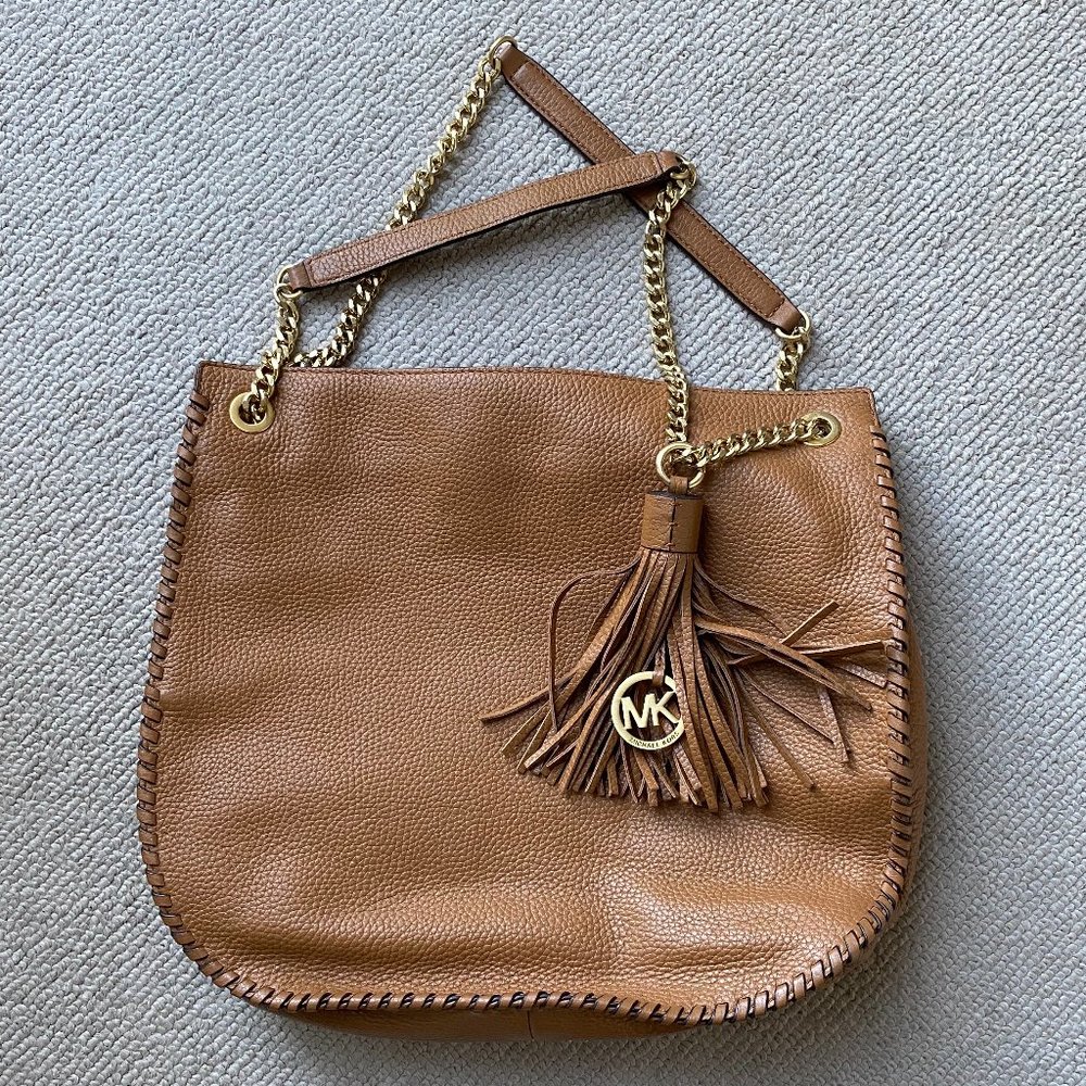 Michael Kors Tan Leather Purse